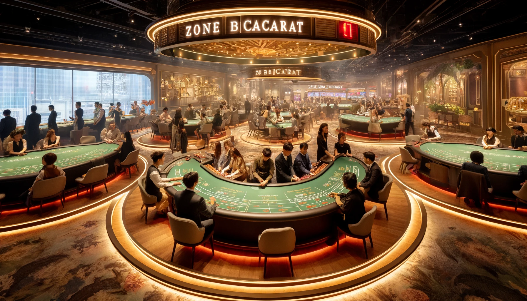 존 바카라(Zone Baccarat)-업카지노